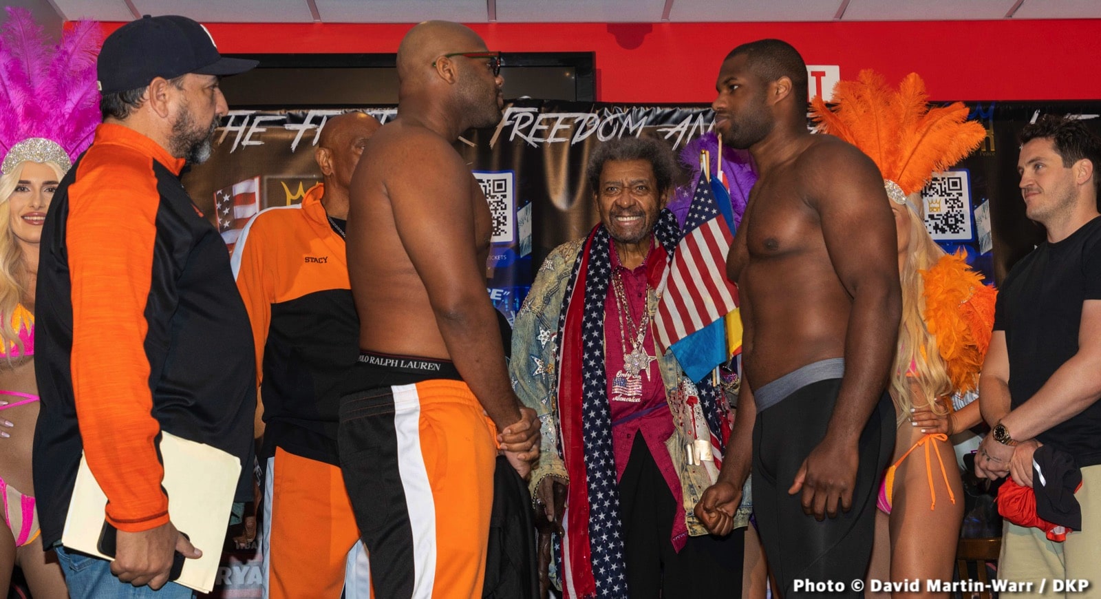 Boxing photo: Daniel Dubois, Trevor Bryan image Bryan vs Dubios Official BT Sport Weigh In Results