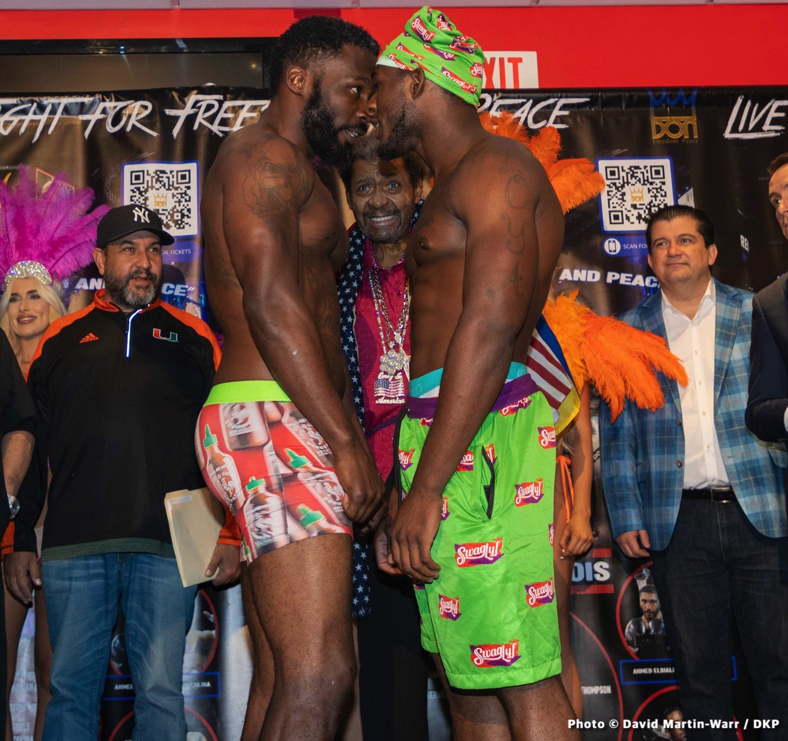 Boxing photo: Daniel Dubois, Trevor Bryan image Bryan vs Dubios Official BT Sport Weigh In Results