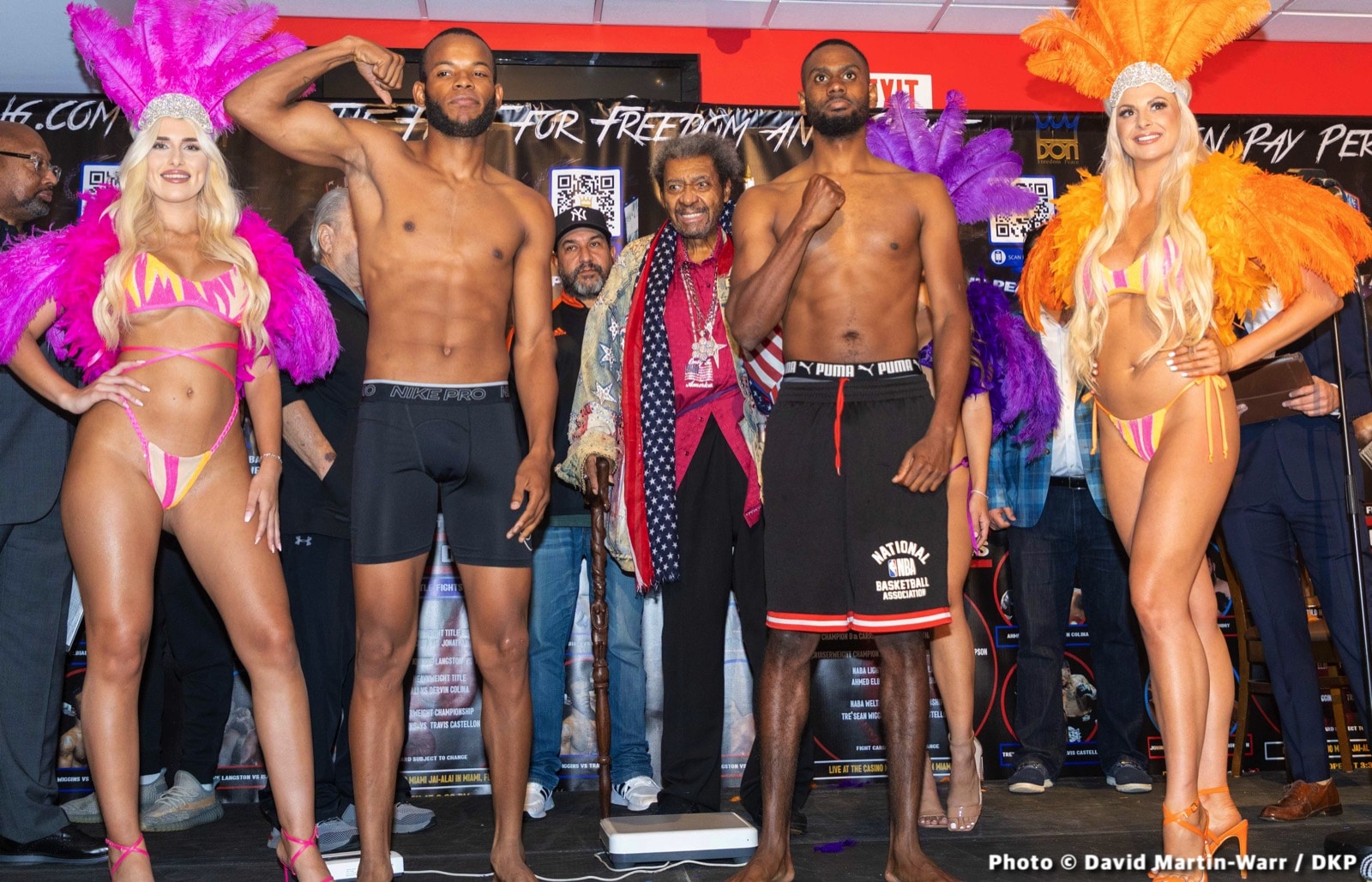 Bryan vs Dubios Official BT Sport Weigh In Results