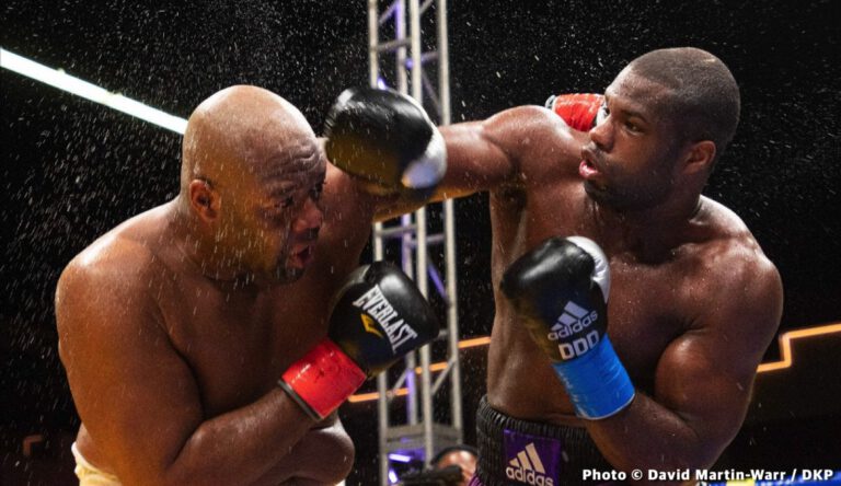 Daniel Dubois destroys Trevor Bryan by 4th round KO - Boxing Results