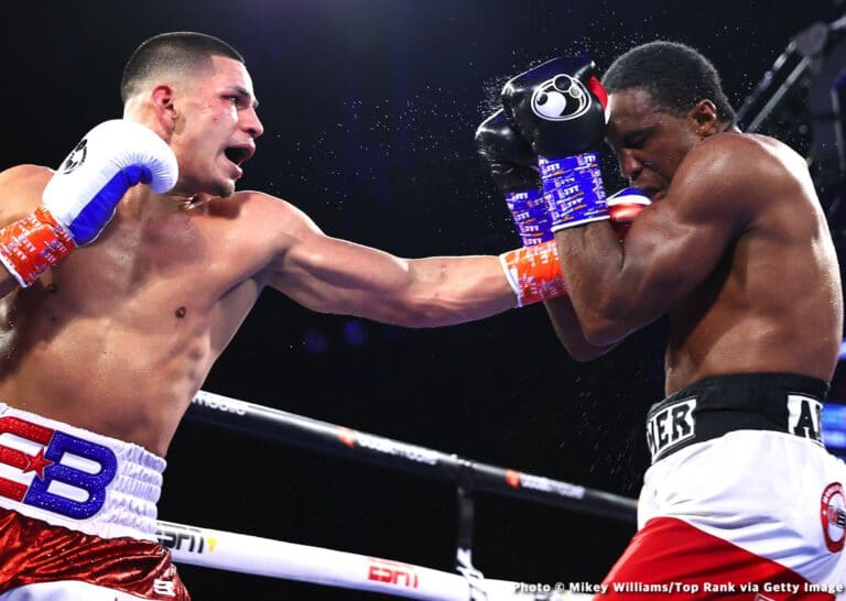 Edgar Berlanga defeats Alexis Angulo - Boxing Results