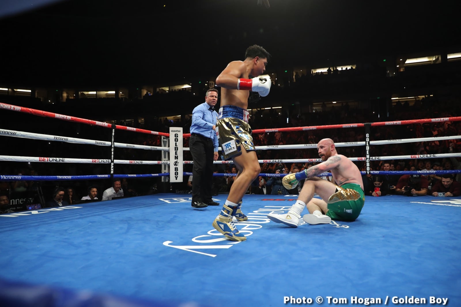 Jaime Munguia, Jimmy Kelly boxing image / photo
