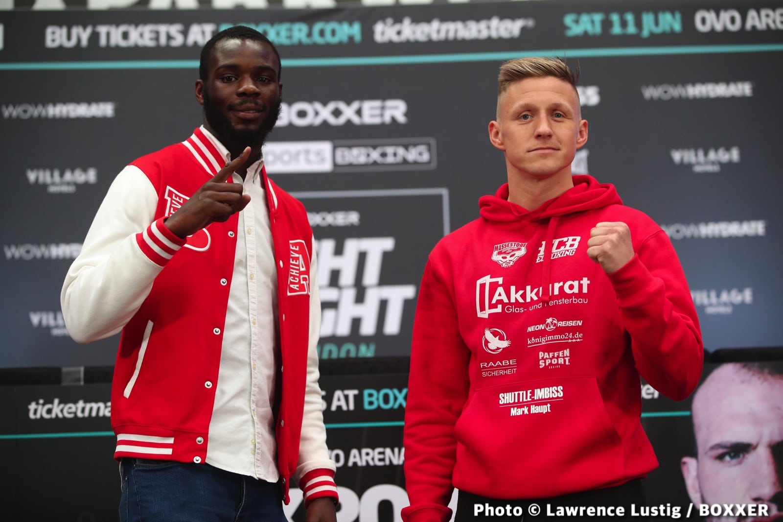 Riakporhe vs Turchi Official Sky Sports Weigh In Results