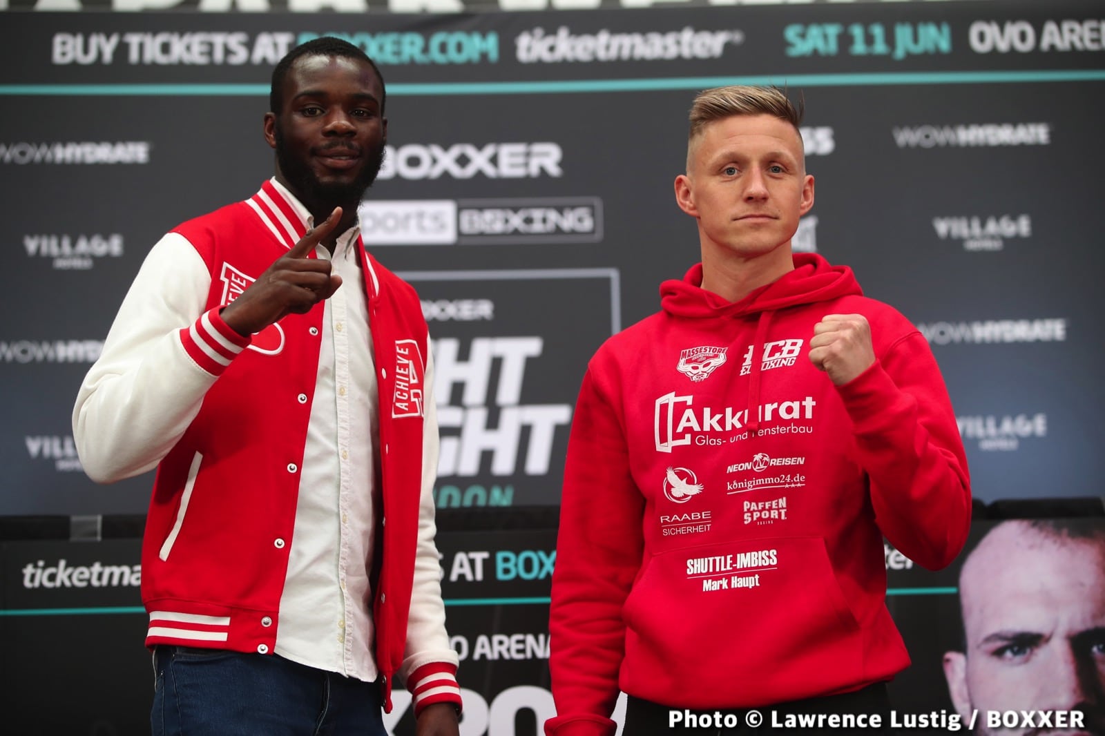 Riakporhe vs Turchi Official Sky Sports Weigh In Results