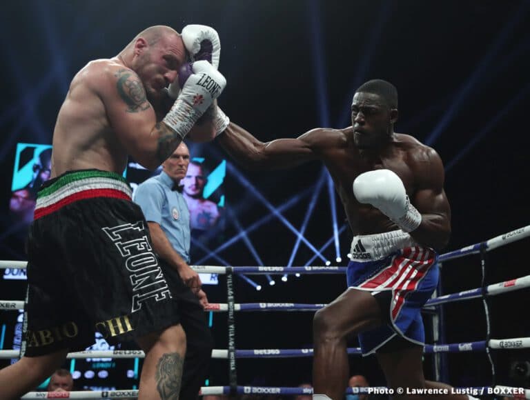 Richard Riakporhe Takes Out Turchi In Two In IBF Eliminator - Boxing Results