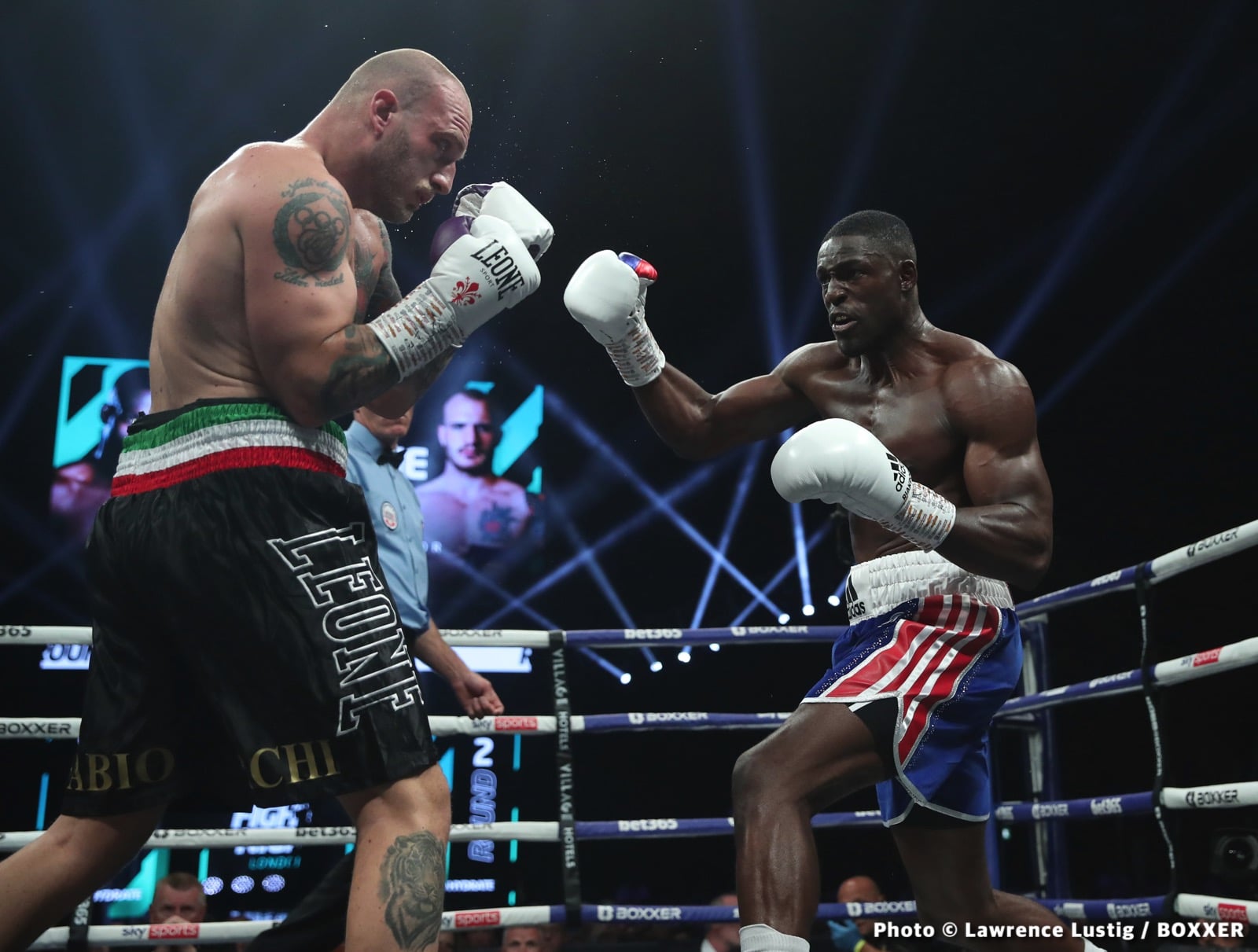 Photos: Richard Riakporhe defeats Fabio Turchi