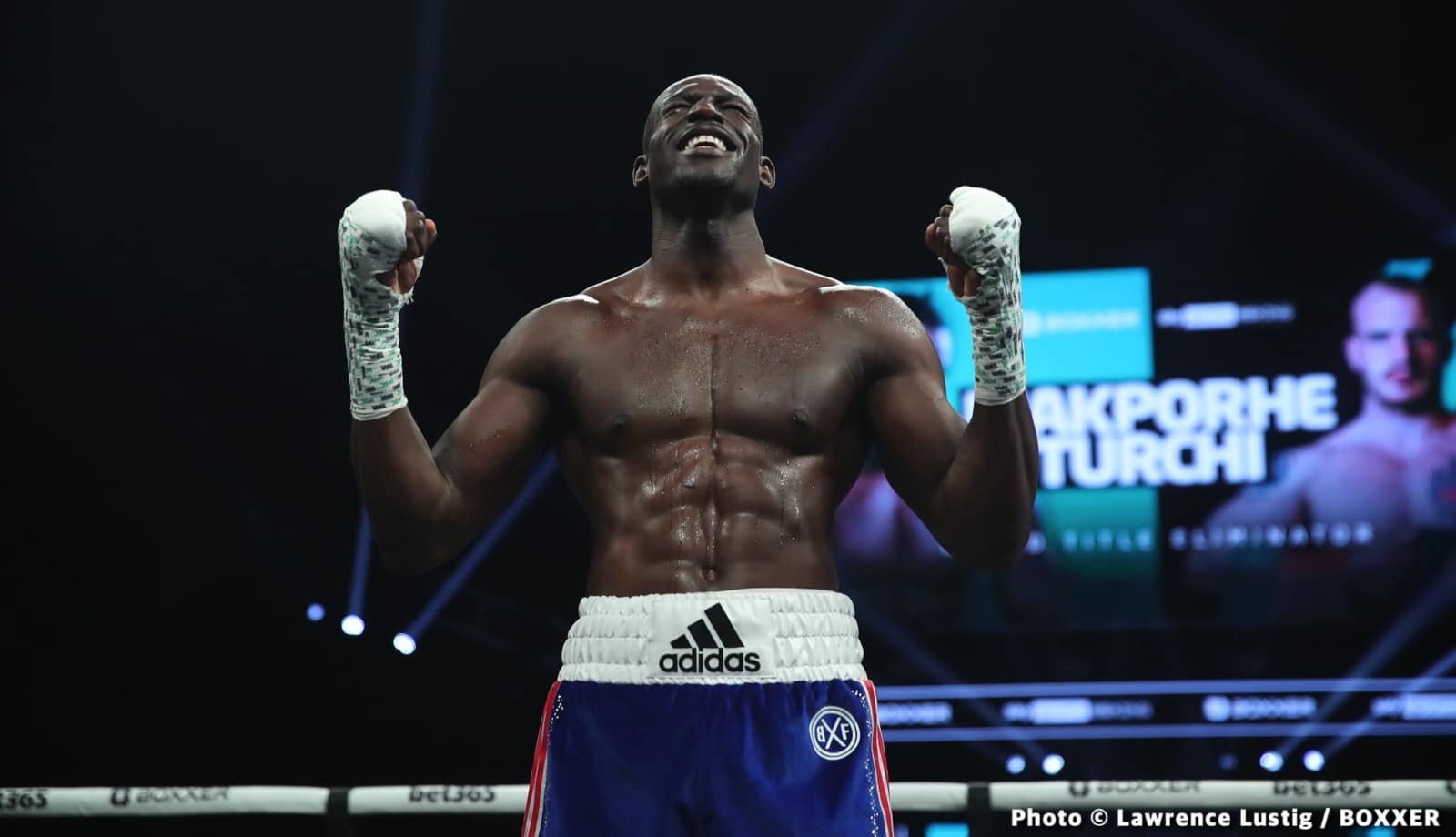 Photos: Richard Riakporhe defeats Fabio Turchi