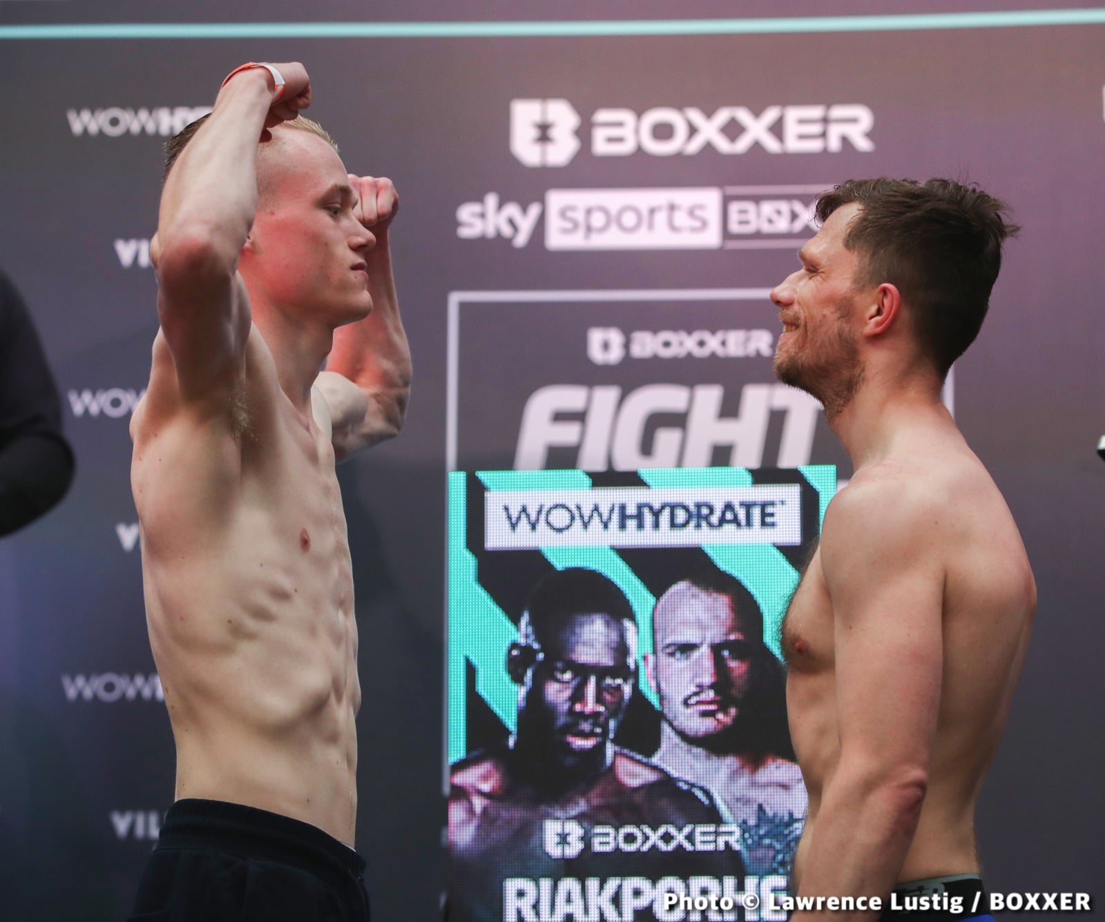 Riakporhe vs Turchi Official Sky Sports Weigh In Results