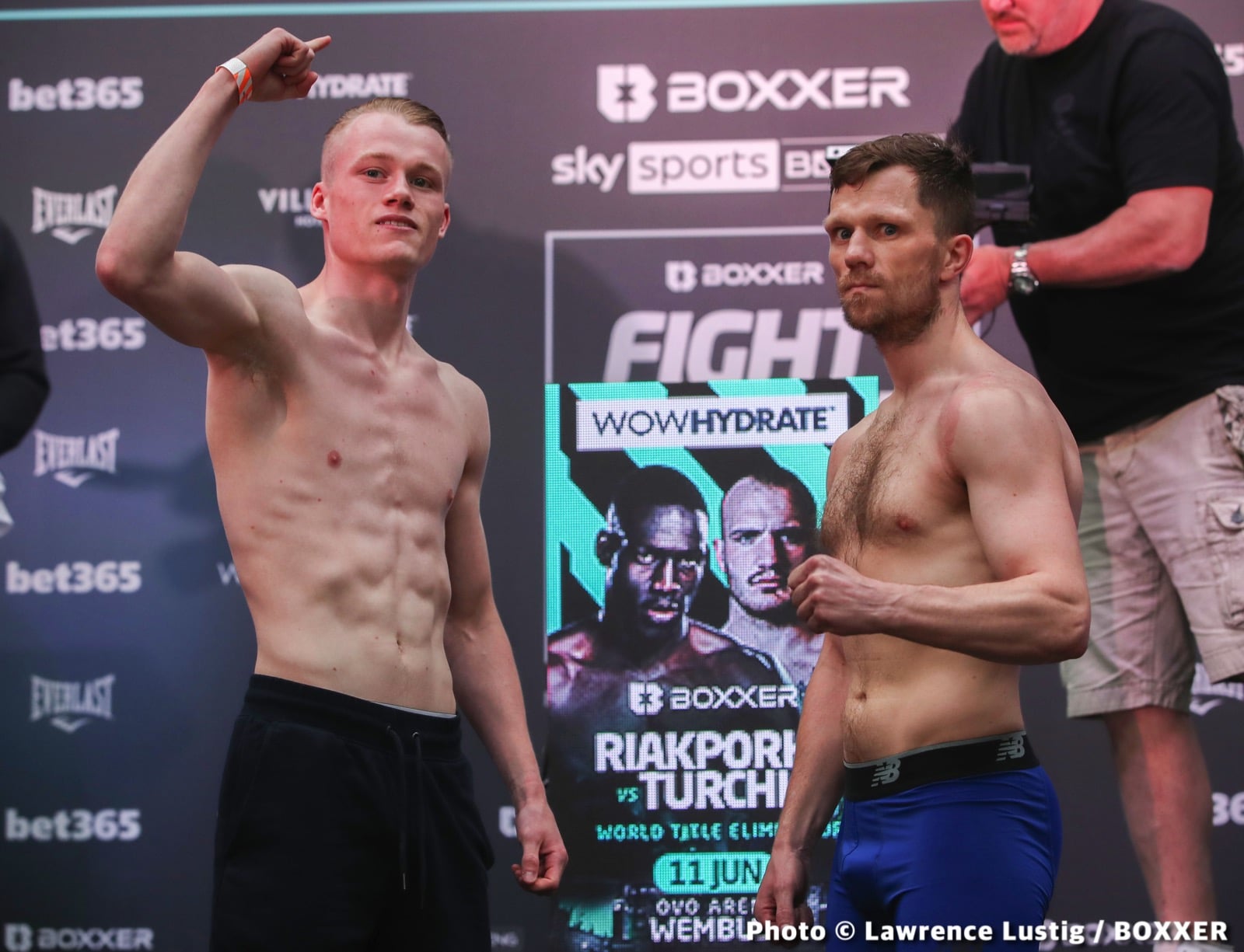 Riakporhe vs Turchi Official Sky Sports Weigh In Results