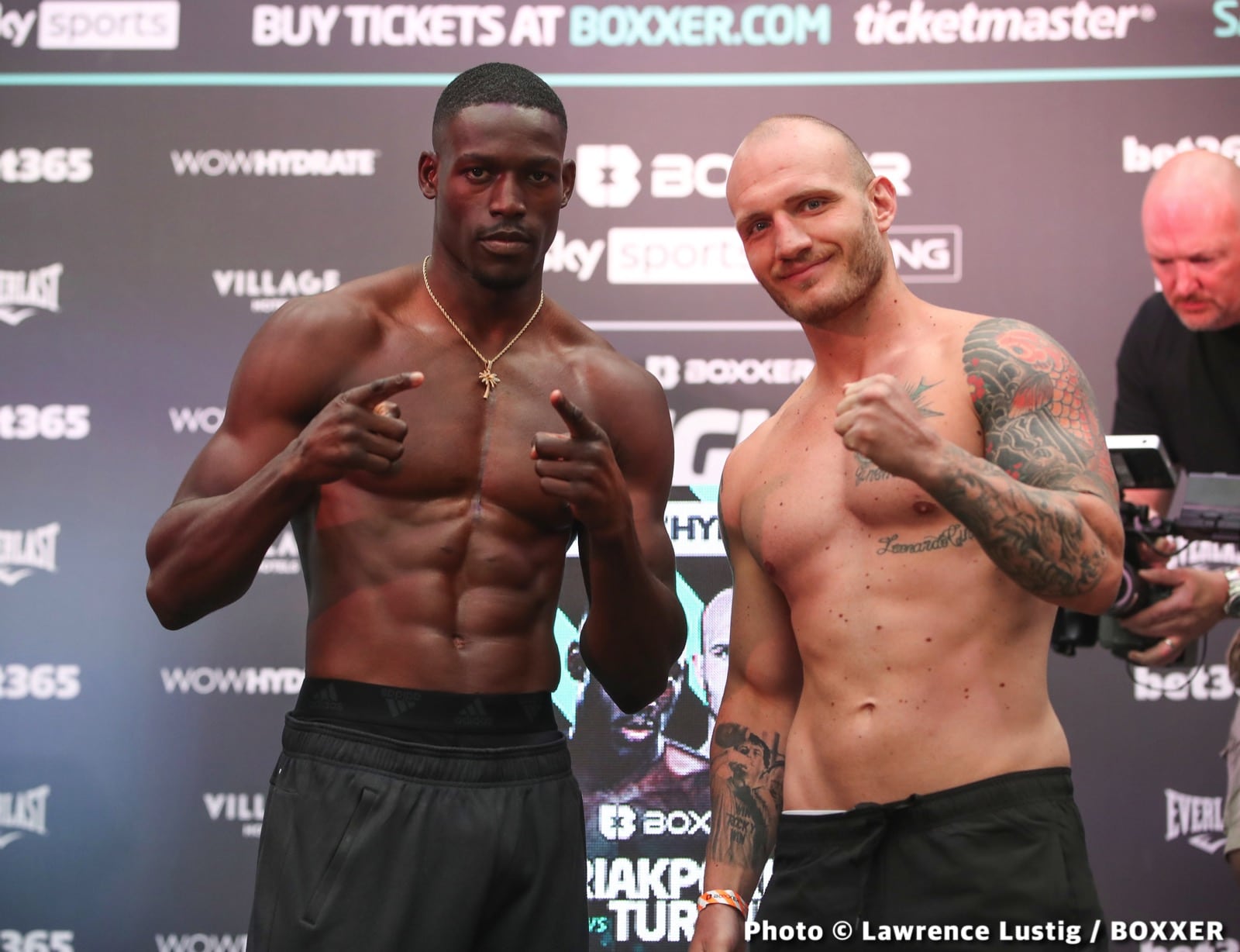 Riakporhe vs Turchi Official Sky Sports Weigh In Results