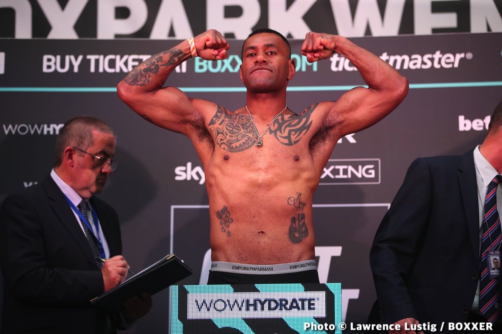 Riakporhe vs Turchi Official Sky Sports Weigh In Results