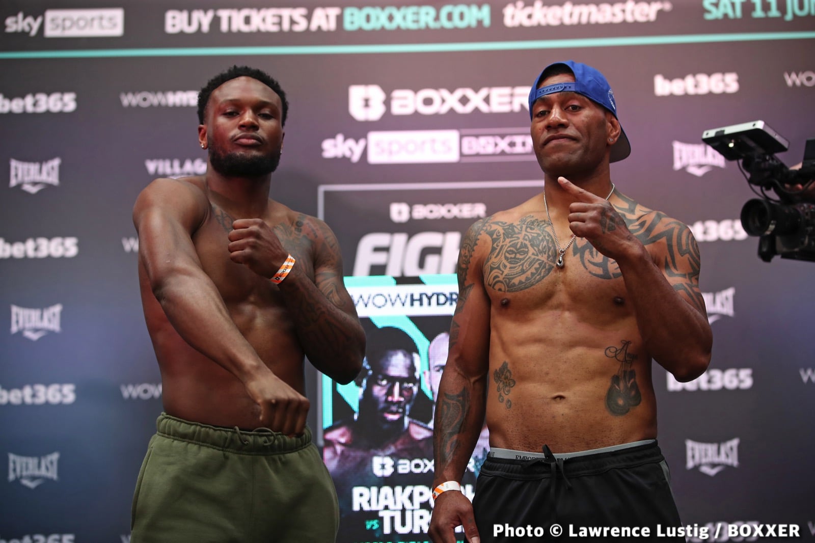 Riakporhe vs Turchi Official Sky Sports Weigh In Results