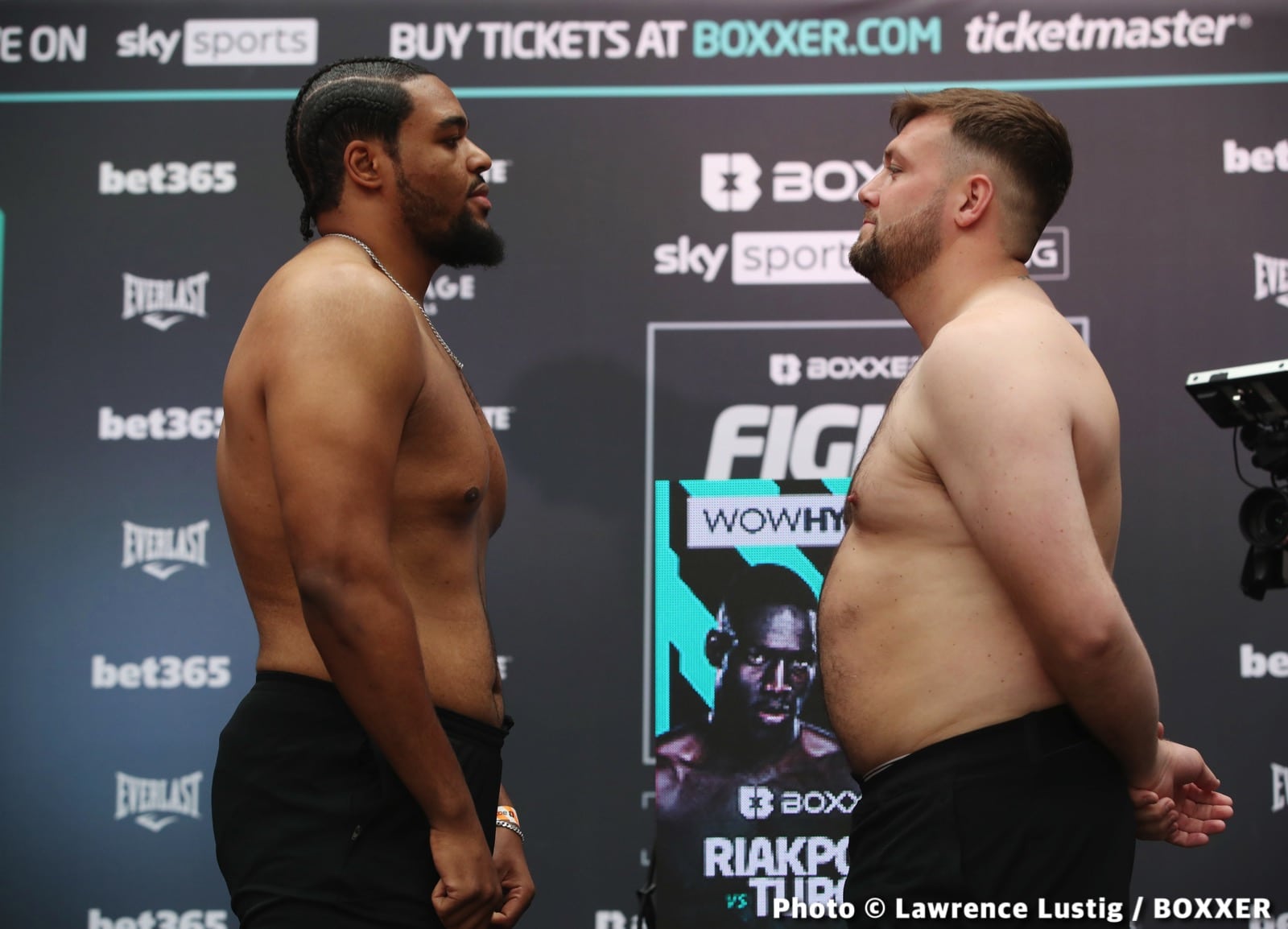 Riakporhe vs Turchi Official Sky Sports Weigh In Results