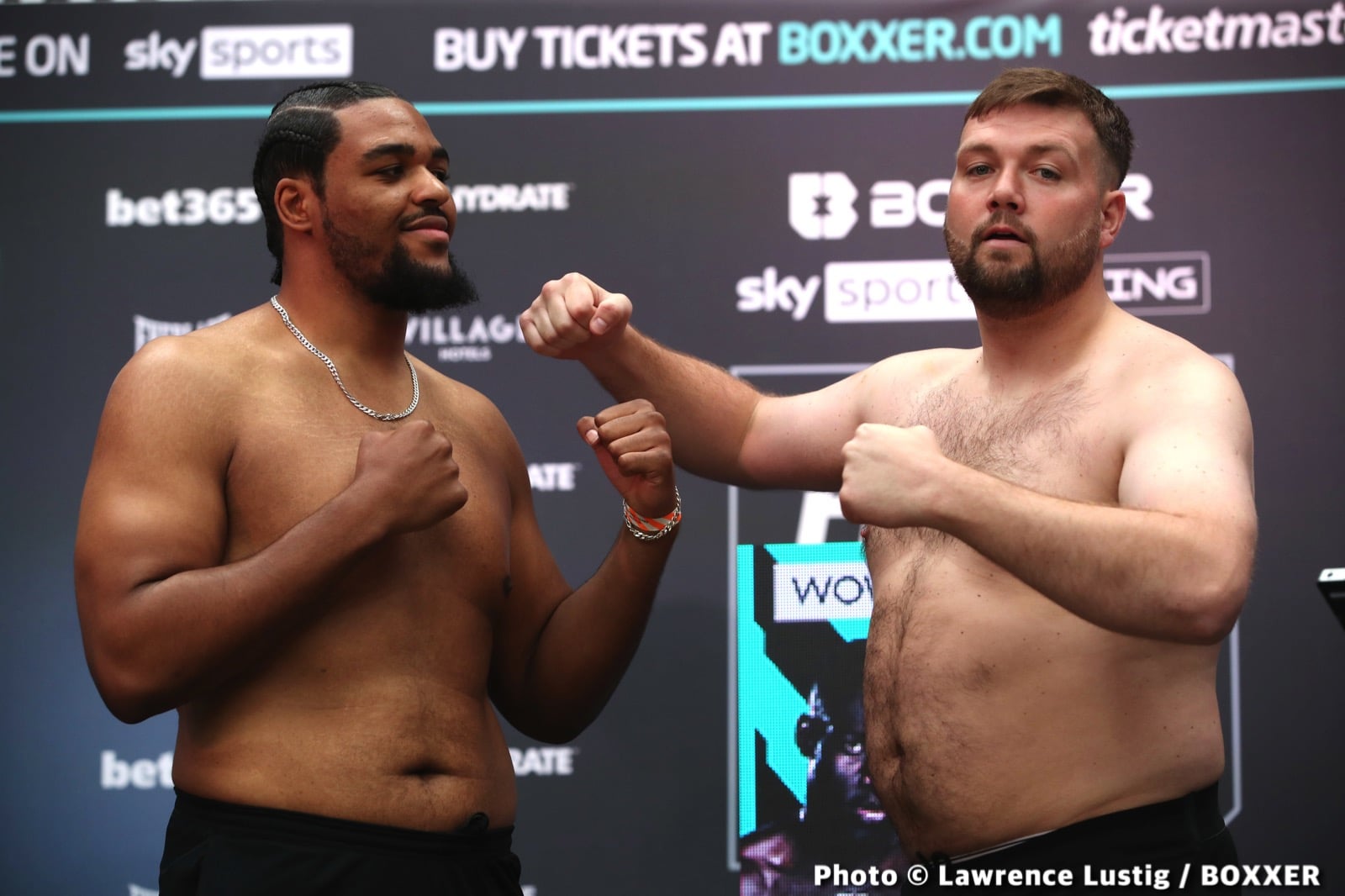 Riakporhe vs Turchi Official Sky Sports Weigh In Results