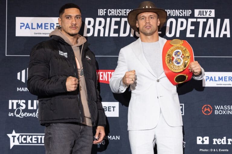 Jai Opetaia vs Mairis Briedis II To Feature On Fury-Usyk Card