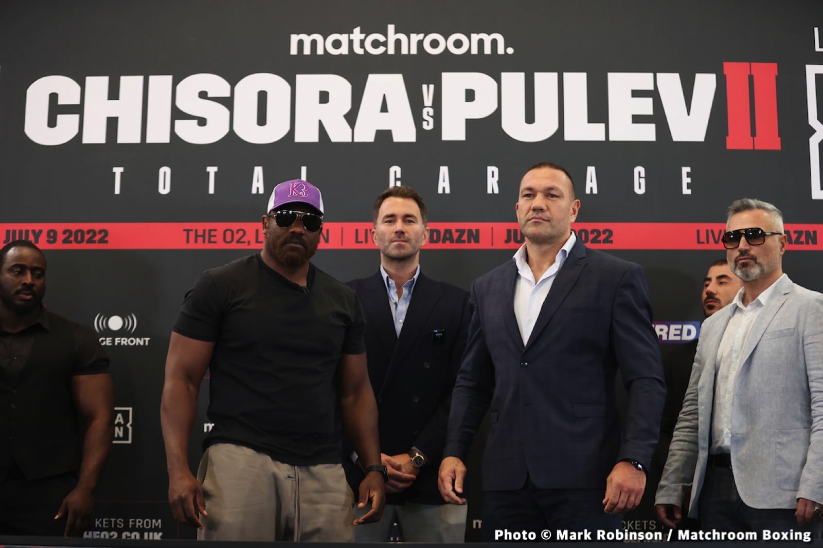 WATCH LIVE Kubrat Pulev Vs Derek Chisora 2 DAZN Weigh In