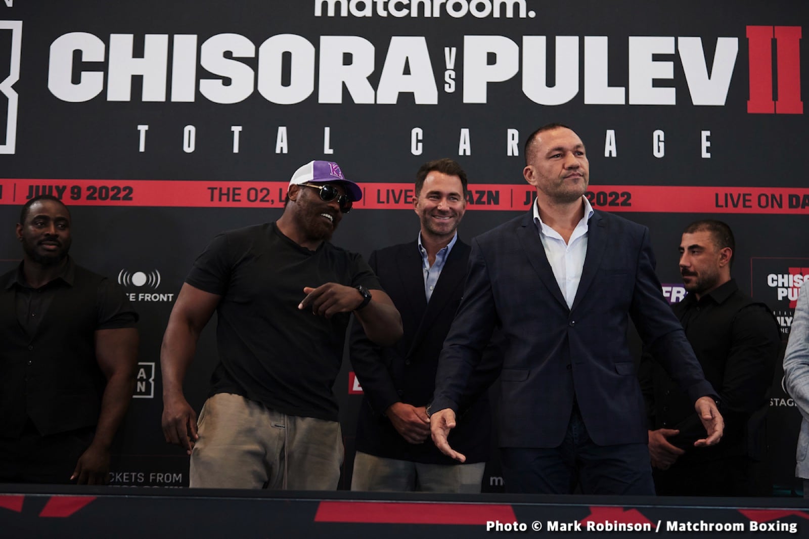 WATCH LIVE Kubrat Pulev Vs Derek Chisora 2 DAZN Weigh In