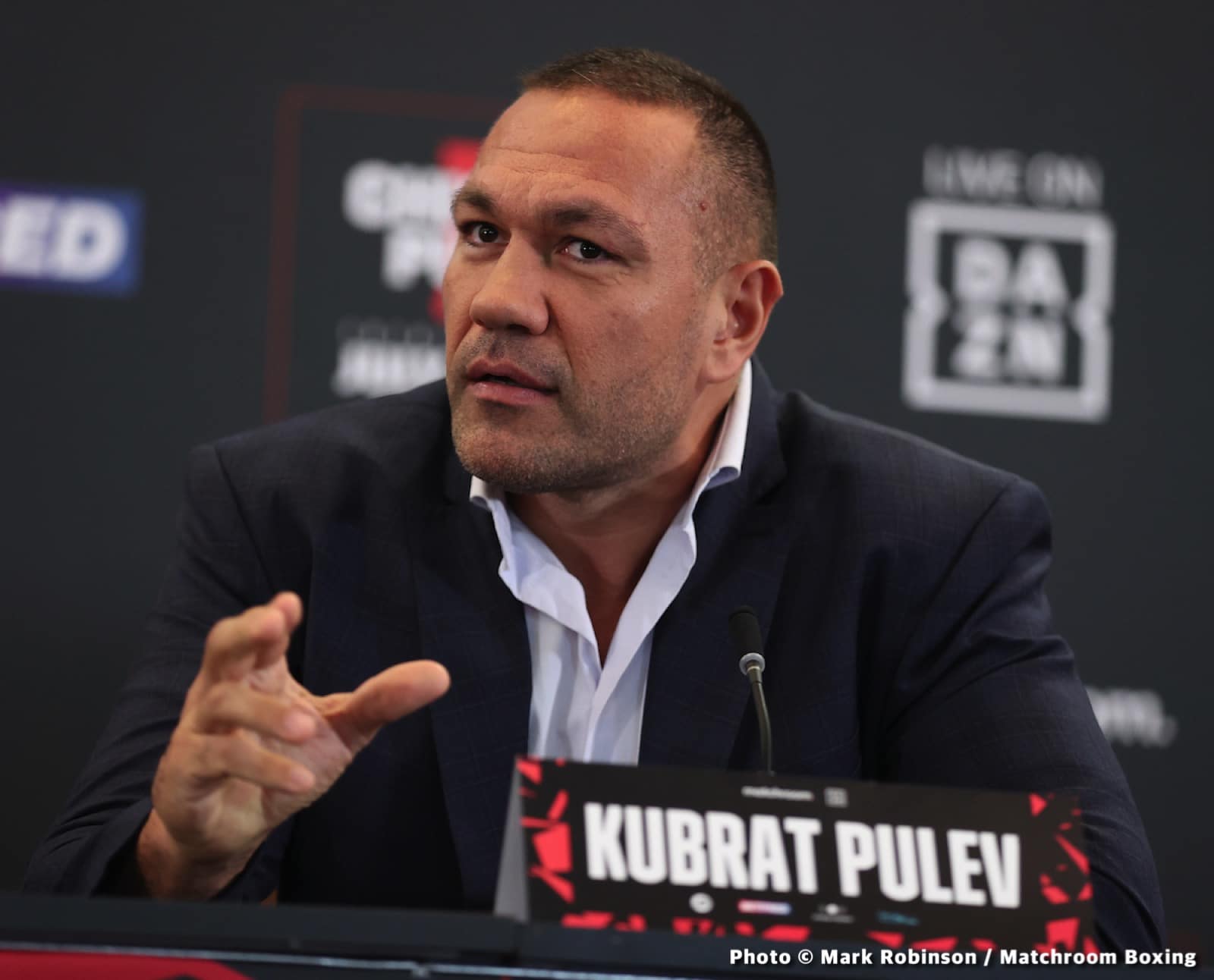 WATCH LIVE Kubrat Pulev Vs Derek Chisora 2 DAZN Weigh In