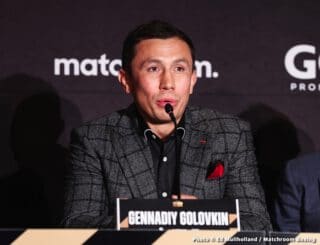 Gennadiy Golovkin denies ever being hurt during career
