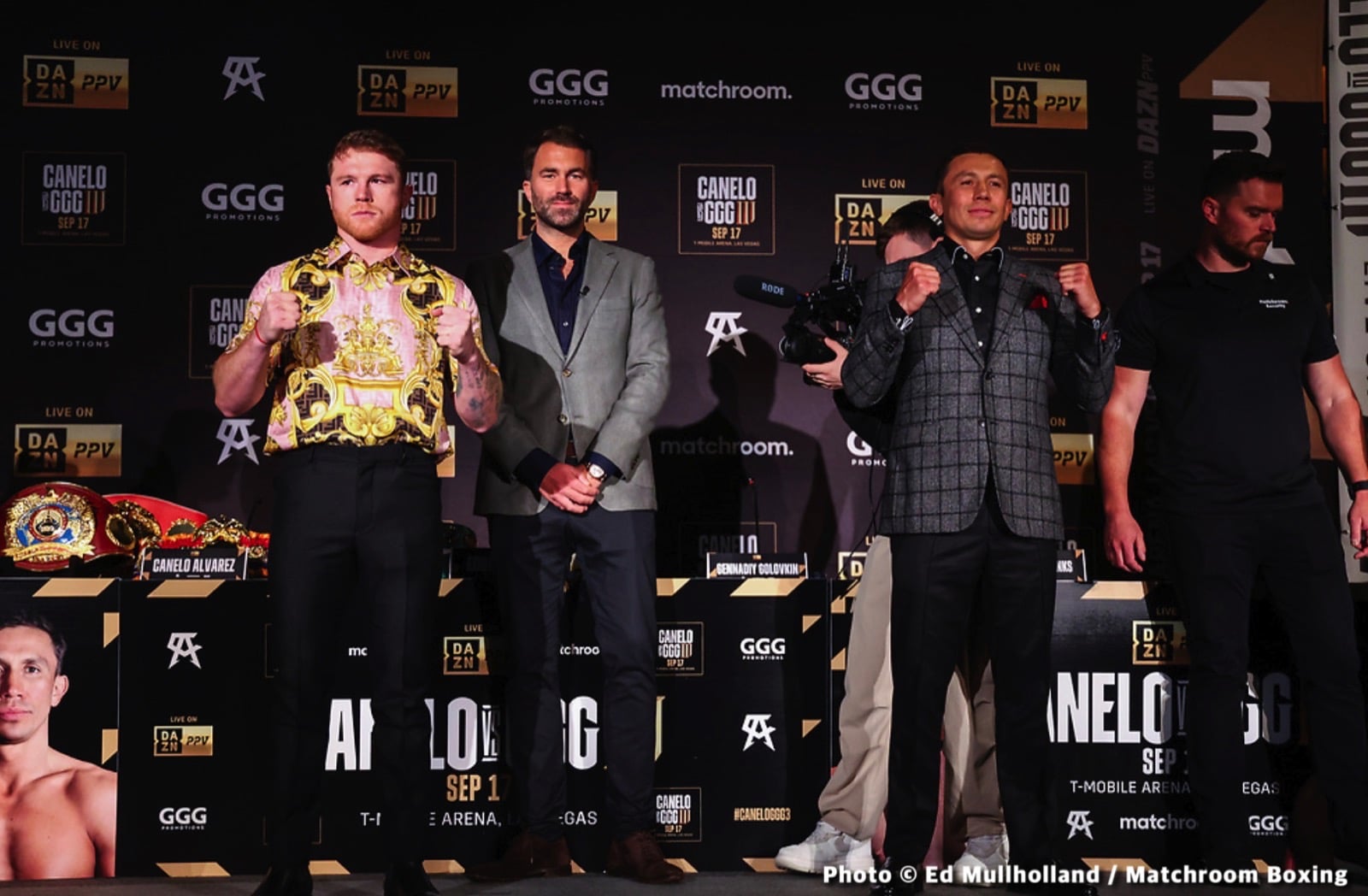 WATCH LIVE: Golovkin v Canelo 3 Weigh In