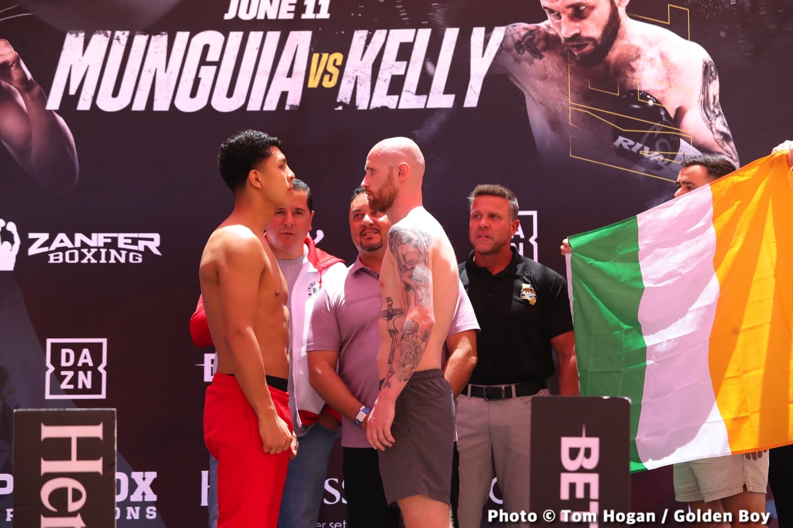 Munguia vs. Kelly Official DAZN Weigh In Results