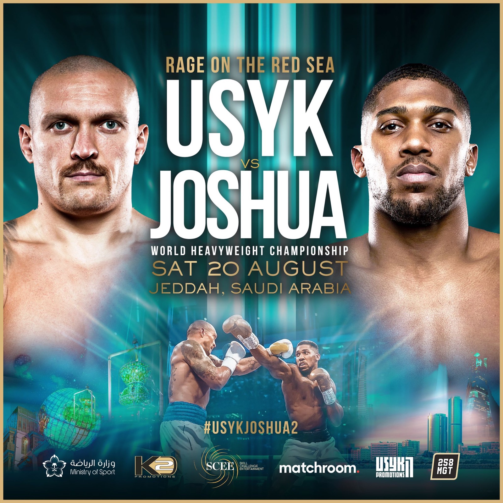 joshua vs usyk 2 live