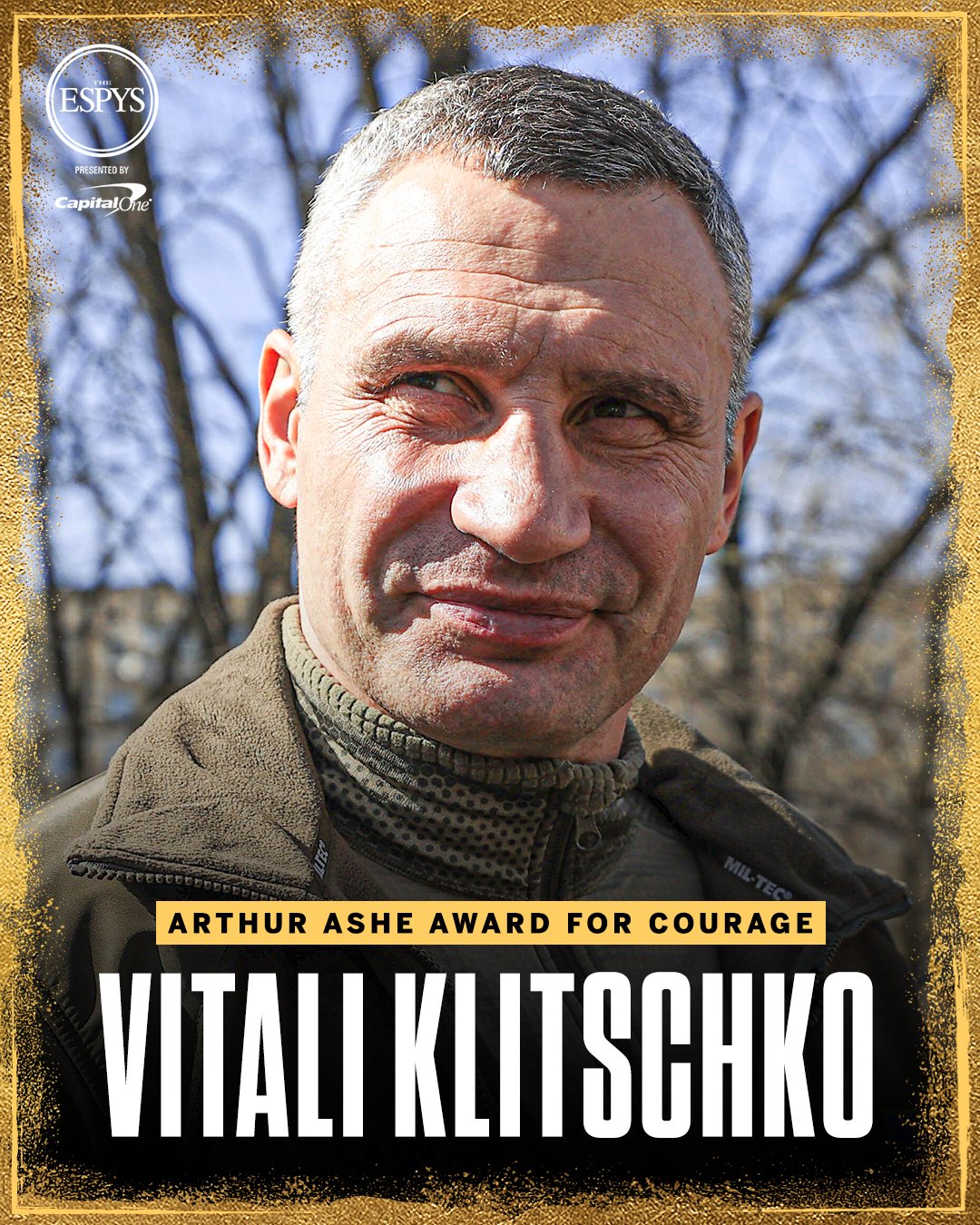 Vitali Klitschko To Be Honoured With The Arthur Ashe Courage Award