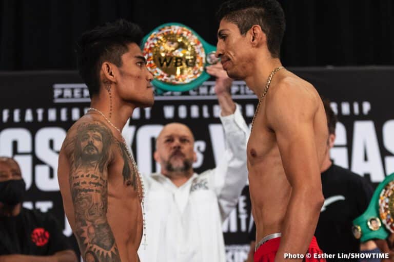 WATCH LIVE: Mark Magsayo vs Rey Vargas Weigh In