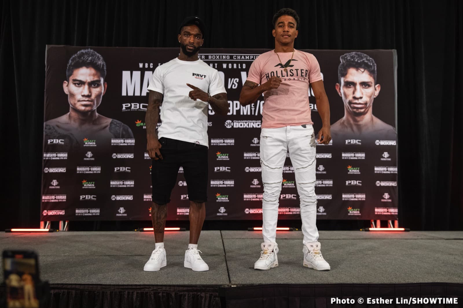 WATCH LIVE: Mark Magsayo vs Rey Vargas Weigh In