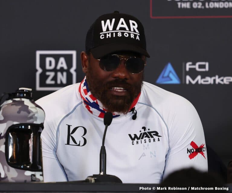 Chisora: “If Fury Wants To Fight, We'll Fight – If Not I Want Wilder!"