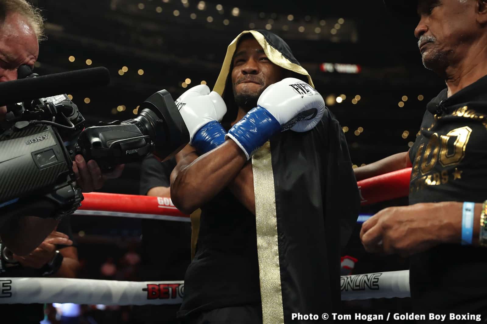 Boxing photo: Javier Fortuna, Ryan Garcia image Photos: King Ryan Knocks Out Fortuna In Round 6