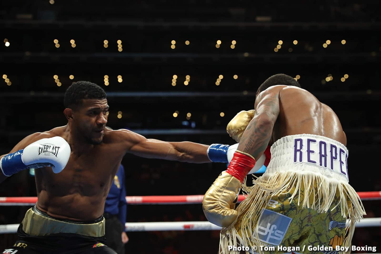 Boxing photo: Javier Fortuna, Ryan Garcia image Photos: King Ryan Knocks Out Fortuna In Round 6
