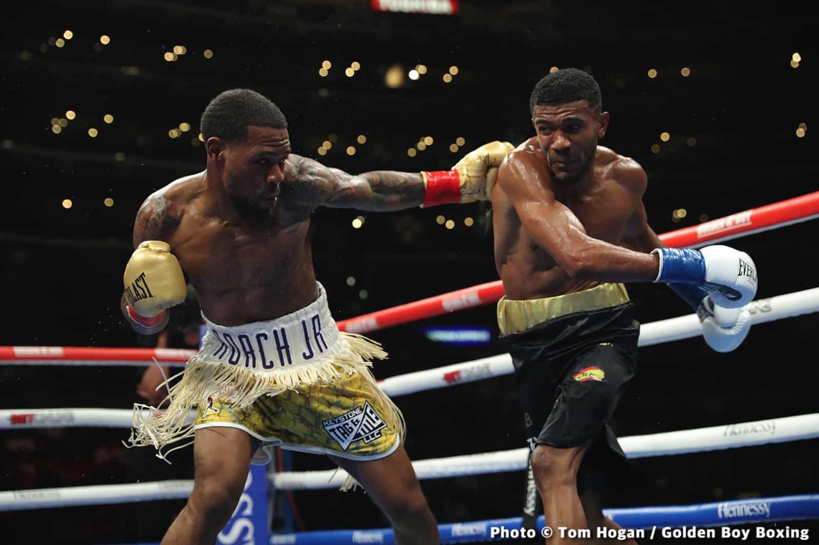 Boxing photo: Javier Fortuna, Ryan Garcia image Photos: King Ryan Knocks Out Fortuna In Round 6