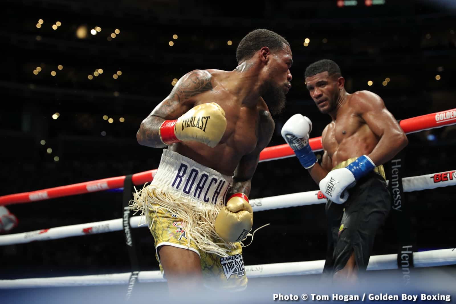 Boxing photo: Javier Fortuna, Ryan Garcia image Photos: King Ryan Knocks Out Fortuna In Round 6
