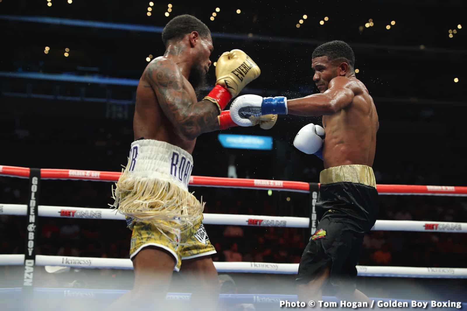 Boxing photo: Javier Fortuna, Ryan Garcia image Photos: King Ryan Knocks Out Fortuna In Round 6