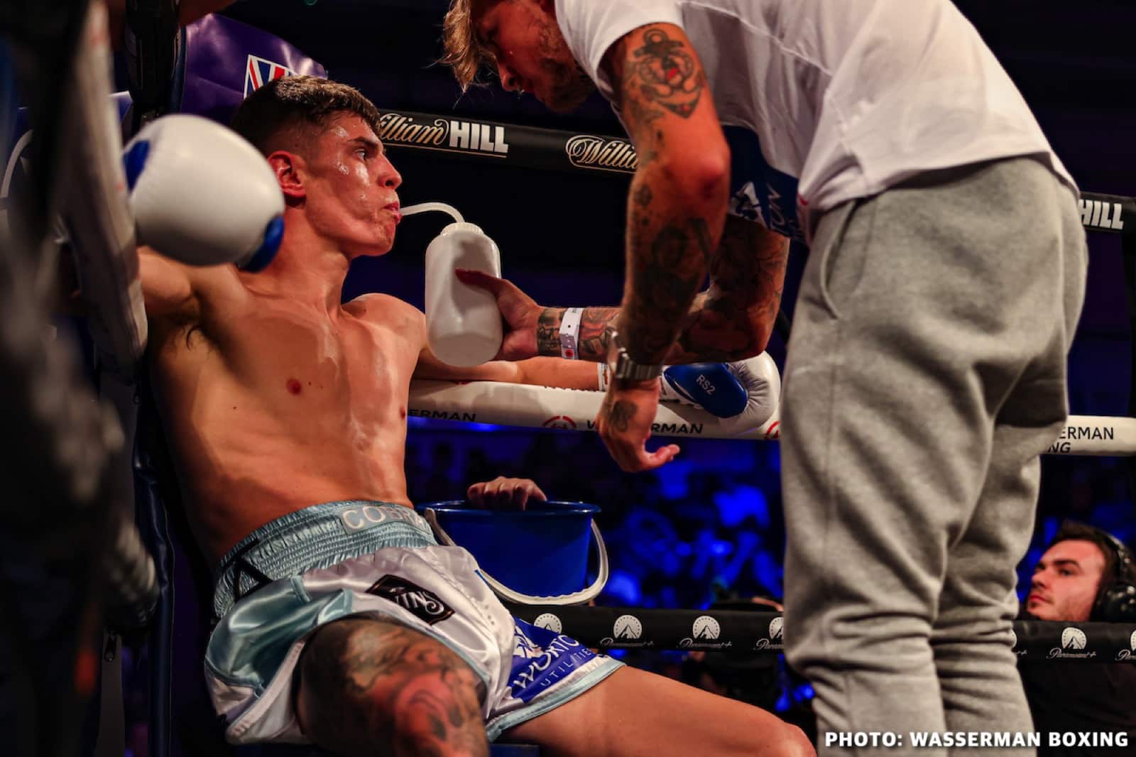 Boxing photo: Harlem Eubank, Josh Kelly image Josh Kelly defeats Lucas Bastida - Boxing Results