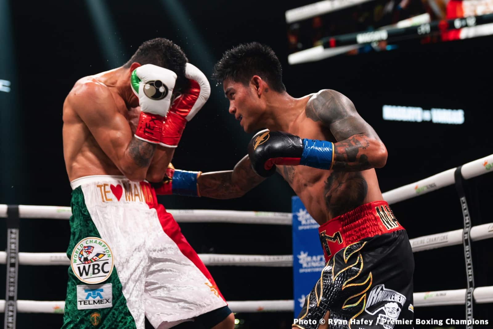 Photos: Rey Vargas dethrones Mark Magsayo In San Antonio