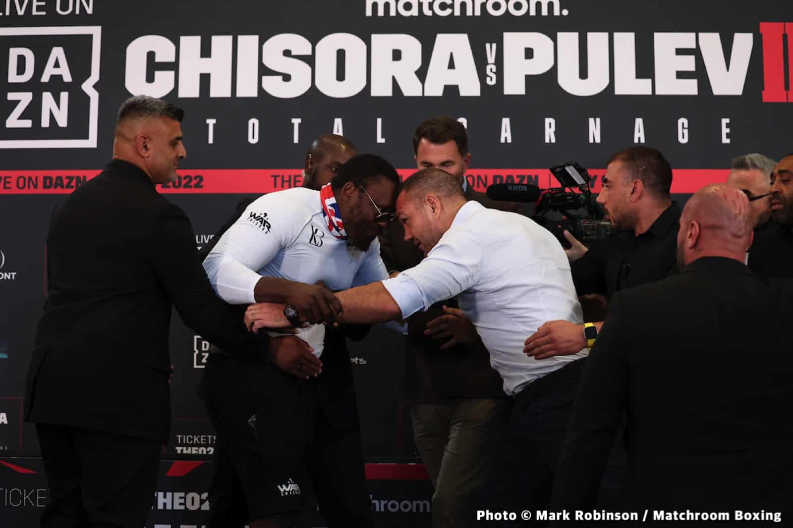 WATCH LIVE Kubrat Pulev Vs Derek Chisora 2 DAZN Weigh In