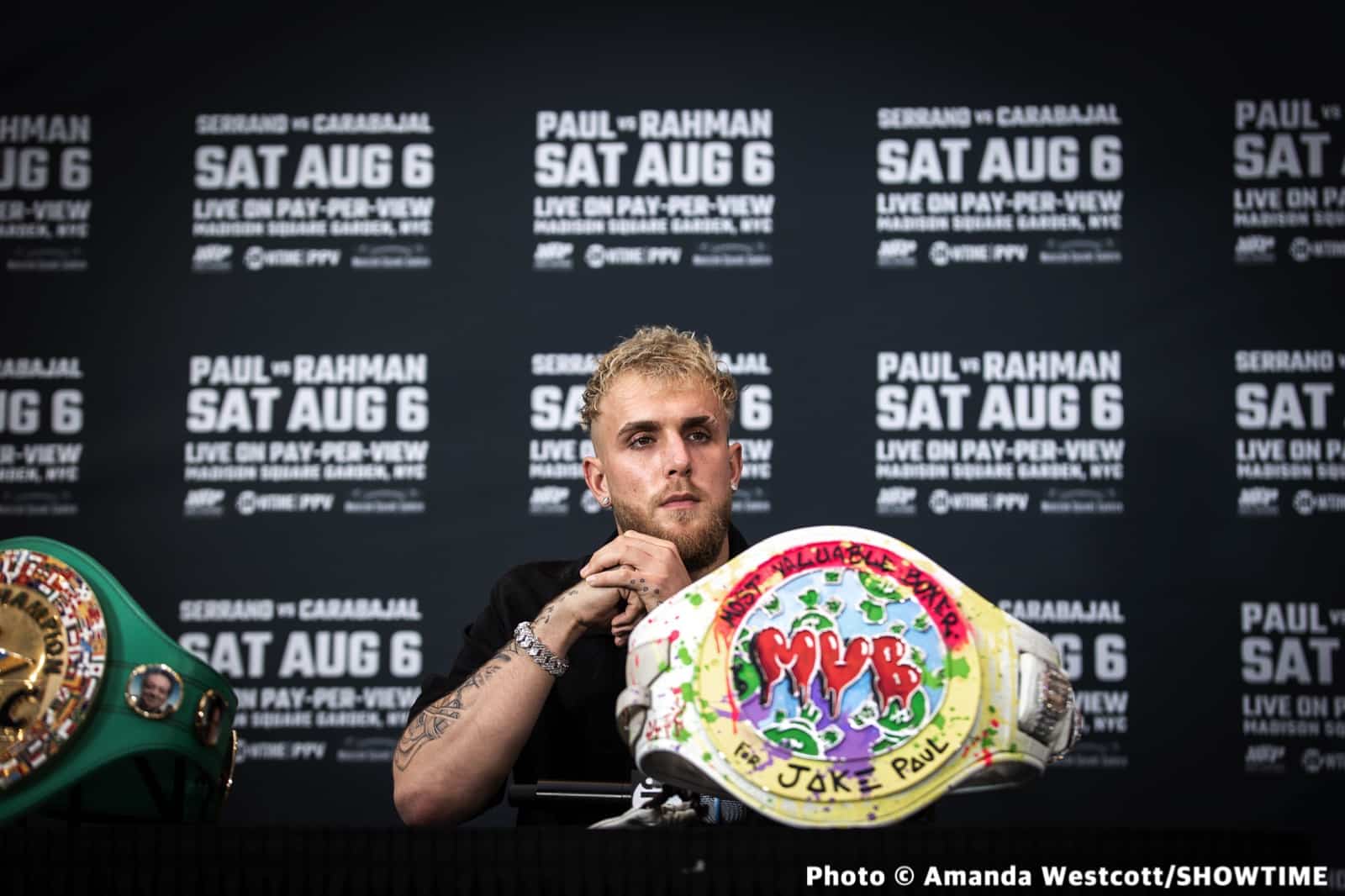 Jake Paul - Hasim Rahman Jr Off Due To Weight Issues