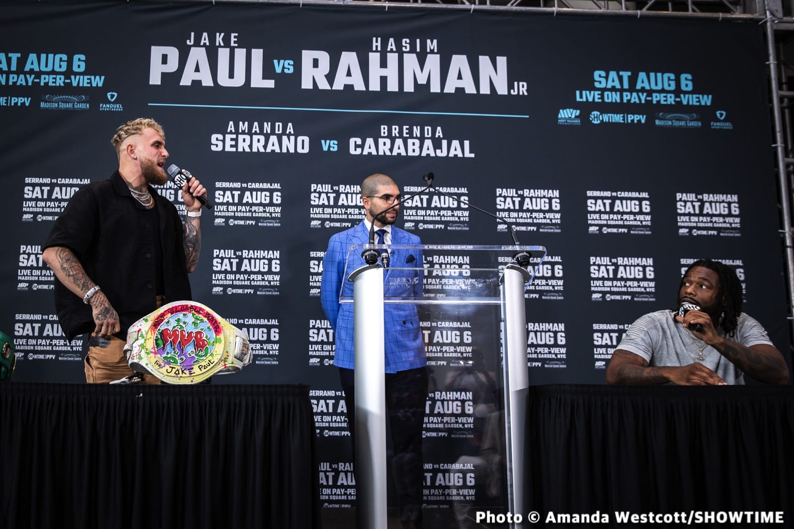 Jake Paul - Hasim Rahman Jr Off Due To Weight Issues