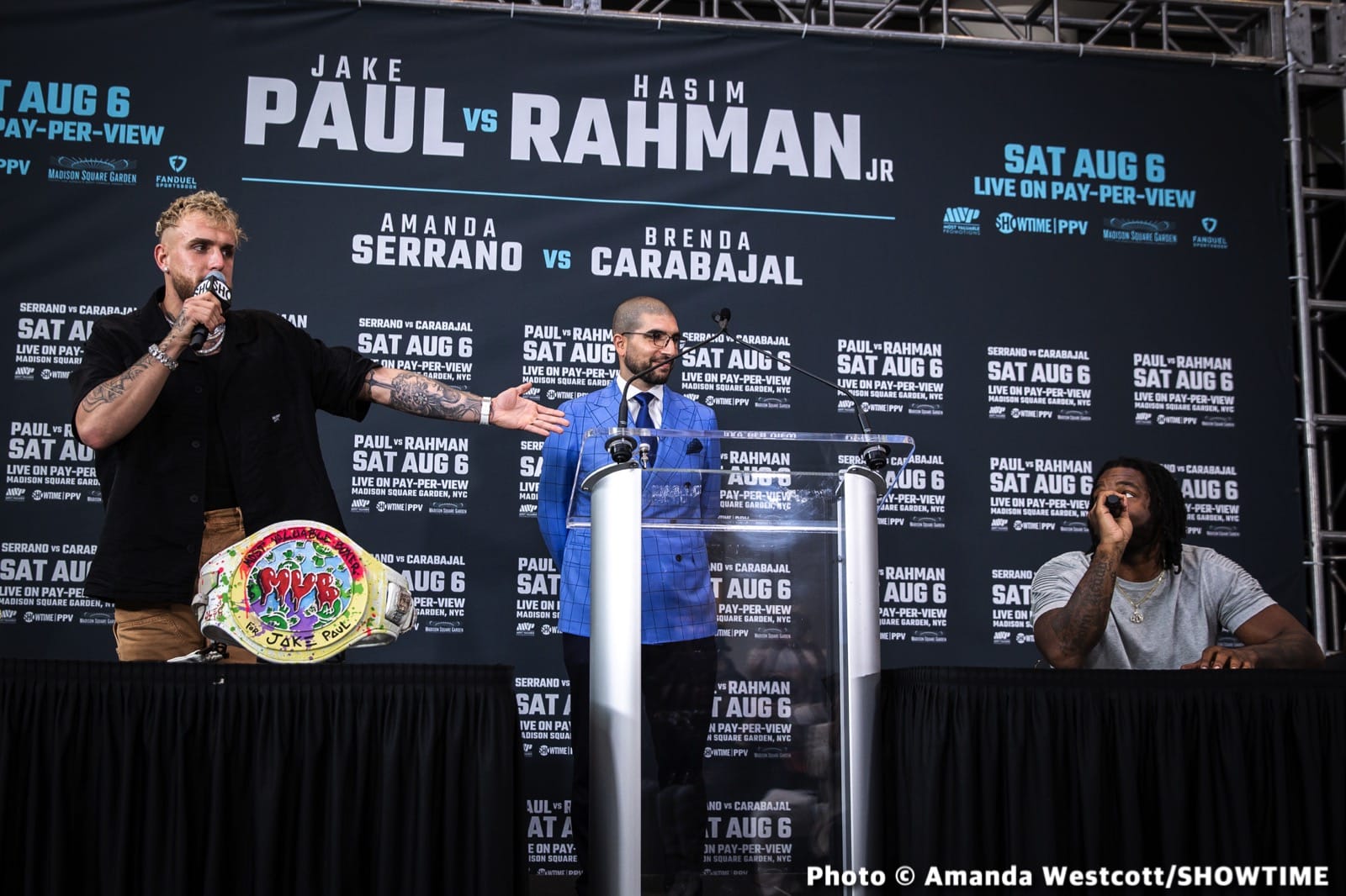 Jake Paul - Hasim Rahman Jr Off Due To Weight Issues