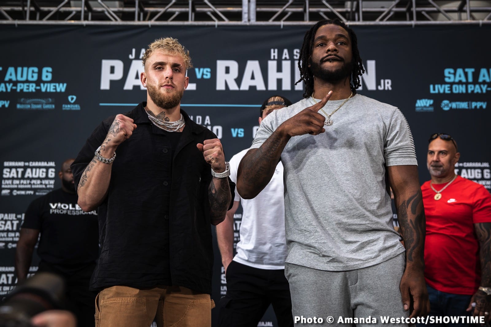 Jake Paul - Hasim Rahman Jr Off Due To Weight Issues