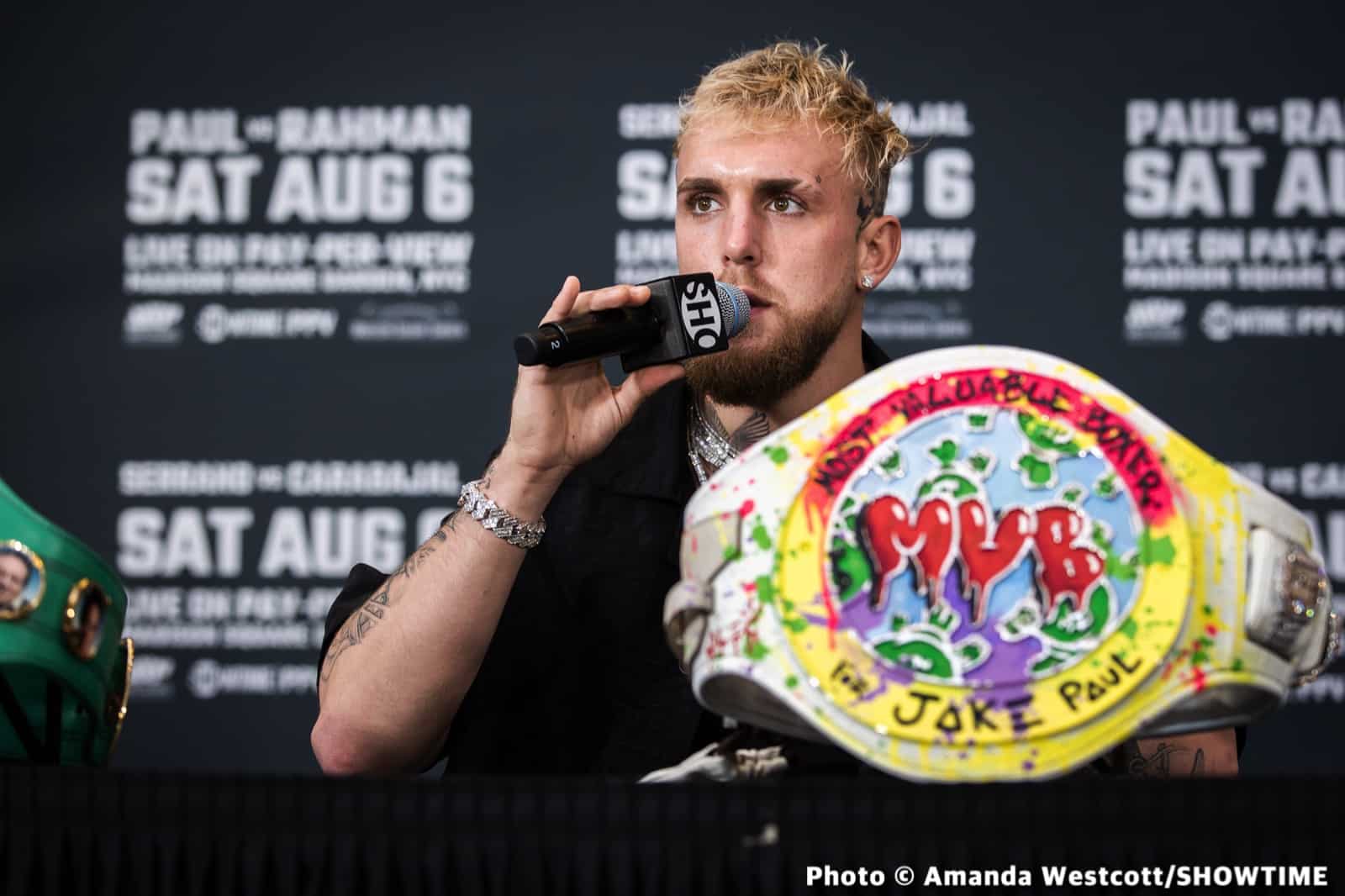 Jake Paul - Hasim Rahman Jr Off Due To Weight Issues