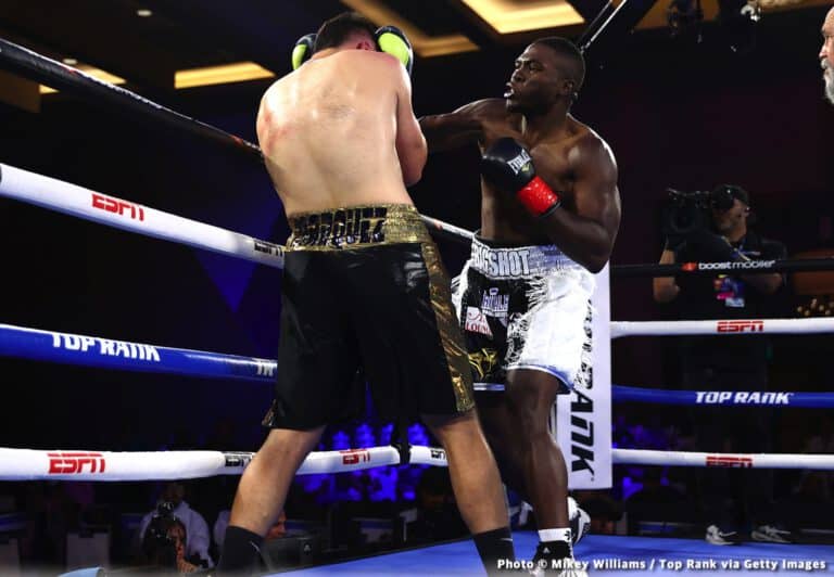 Stephan “Big Shot” Shaw Halts Bernardo Marquez In A Round, Shows