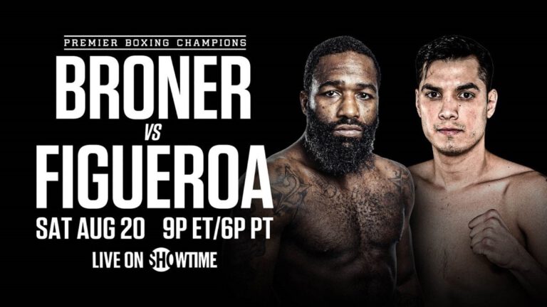 Broner sounding desperate for victory over Figueroa on Aug.20th