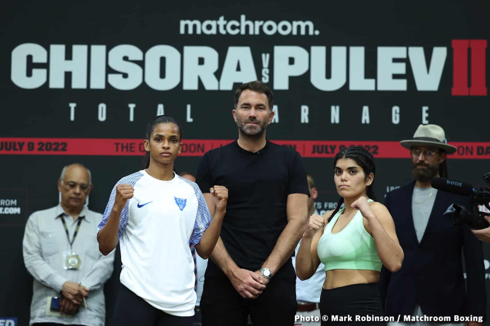 Chisora vs. Pulev II - weights