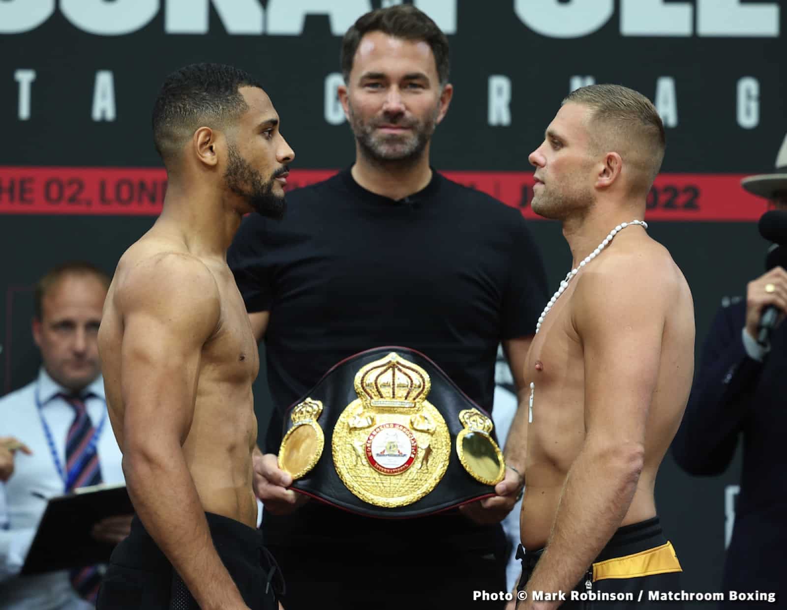 Chisora vs. Pulev II - weights