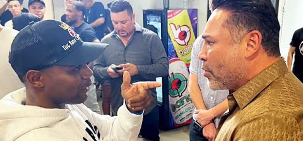 Fortuna tells De La Hoya he's knocking out Ryan Garcia