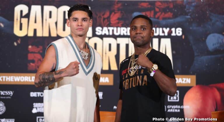 Garcia vs. Fortuna: Is Ryan Garcia Focused On Tank Too Much?