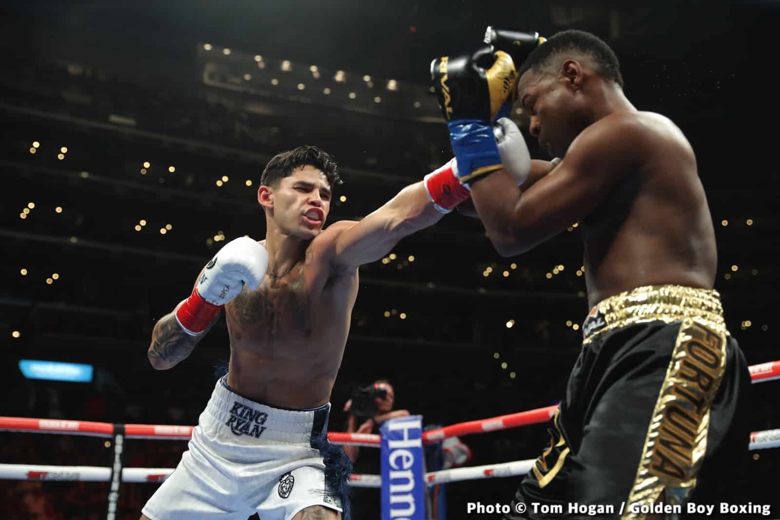 Garcia destroys Fortuna in 6th round KO - Boxing Results
